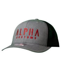 Red Logo Trucker Hat