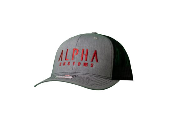 Red Logo Trucker Hat