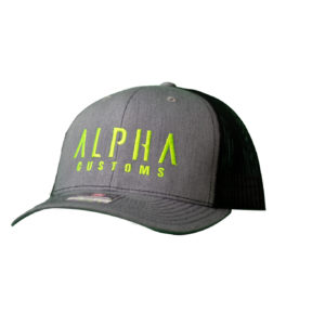 Neon Yellow Logo Trucker Hat