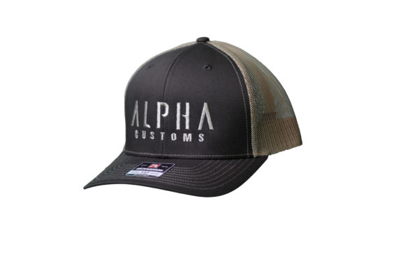 Khaki Logo Trucker Hat