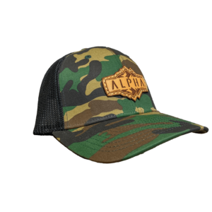 Camo Flexfit Hat with Patch
