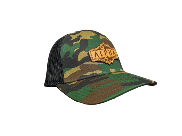 Camo Flexfit Hat with Patch