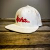 MYSTERY White Snap Back with Red Stitching - Image 2