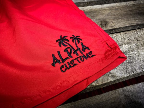Alpha Customs RED Swimsuit - Image 2